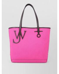 JW Anderson - Anchor Tote Small Canvas Tote Bag - Lyst