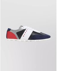 Marni - Leather Low-Top Sneakers - Lyst