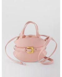 Balmain - Shuffle Mini Leather Shoulder Bag - Lyst
