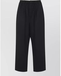 Y-3 - Wide-Leg Wool-Blend Trousers - Lyst