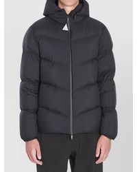 Moncler - Puffer Jacket With Detachable Hood And Pockets - Lyst