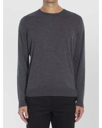 John Smedley - Merino Wool Ribbed Regular-Fit Crewneck Jumper - Lyst