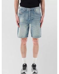 DIESEL - Denim Regular-Fit Knee-Length Shorts - Lyst