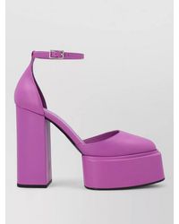 3Juin - Ambra Pumps Block Heel Platform Square Toe - Lyst