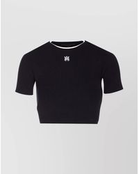 Amiri - My Baby Cropped T-Shirt - Lyst
