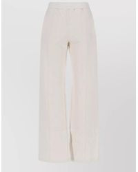 Golden Goose - Wide Leg Trousers Star Embellishments Pockets - Lyst
