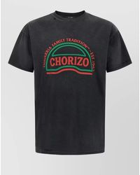 Willy Chavarria - Chorizo Graphic Crew Neck Short Sleeve T-Shirt - Lyst