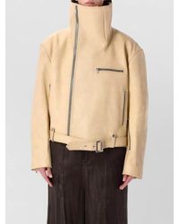Rick Owens - Biker Jumbo Stooges Leather Jacket - Lyst
