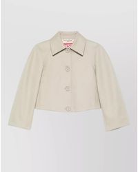 DIESEL - Single Breasted Coat - Lyst
