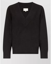 Loulou de Saison - Cashmere V-Neck Sweater - Lyst