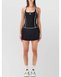 Amiri - Pleated Mini Dress - Lyst