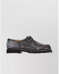 Paraboot - Leather Lace-Up Derby Shoes - Lyst