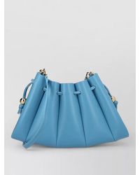 THEMOIRÈ - Pleated Crossbody Bag Hardware Wristlet - Lyst
