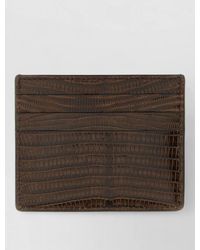 Brunello Cucinelli - Italian Craftsmanship Leather Card Case Design - Lyst