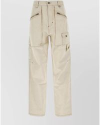 Isabel Marant - Cotton Wide-Leg Trousers - Lyst