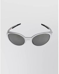 Oakley - Oval Frame Sunglasses-Tone Finish - Lyst
