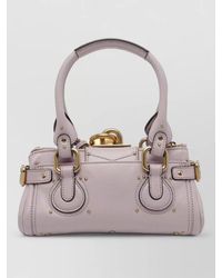 Chloé - Paddington Small Leather Clutch Bag - Lyst