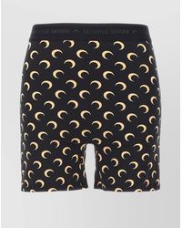 Marine Serre - Printed Jersey Biker Shorts - Lyst