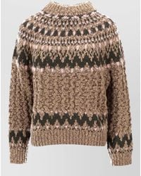 Moncler - Crew Neck Jumper - Lyst