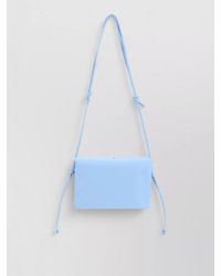 Celine - Lamb Leather Cross-Body Bag - Lyst