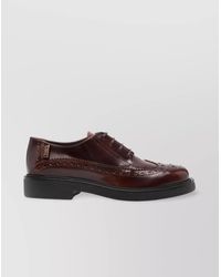 Tod's - Lace-Up Logo Detail Brogues - Lyst