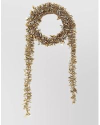Dries Van Noten - Layered Scarf Pendant Necklace Adjustable Length - Lyst