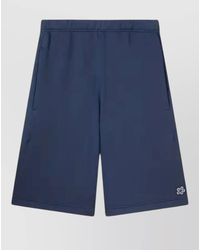 KENZO - Cotton Bermuda Shorts - Lyst