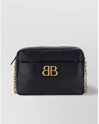 Balenciaga - Monaco Small Leather Shoulder Bag - Lyst
