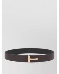 Tom Ford - Calf Leather Reversible Belt - Lyst