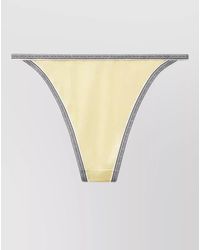 Versace - Logo-Embroidered Bikini Briefs - Lyst
