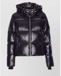 Moose Knuckles - Down Hooded Puffer Jacket - Lyst