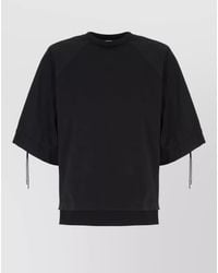 Max Mara - Stretch Nylon Blend Blouse Crew Neck - Lyst