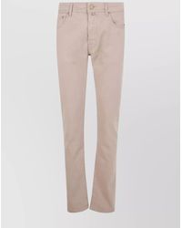 Jacob Cohen - Slim-Fit Straight-Leg Trousers - Lyst