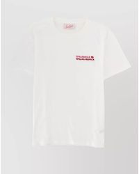 MC2 Saint Barth - Emilie Crew Neck Regular Fit T-Shirt - Lyst