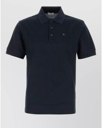 Burberry - Piquet Polo Shirt Short Sleeves Collar - Lyst