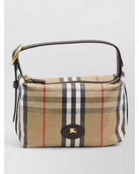 Burberry - Highlands Mini Canvas Tote Bag - Lyst