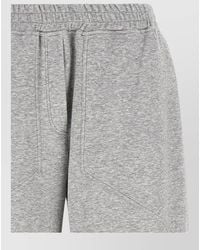 Brunello Cucinelli - Cashmere Cotton Wide Leg Lounge Trousers - Lyst