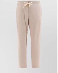 Vince - Hemp Straight-Leg Trousers - Lyst