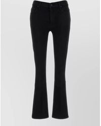 Mother - Denim Mid-Rise Flared Jeans - Lyst