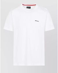 Kiton - Cotton Jersey T Shirt Short Sleeves - Lyst