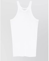 Sportmax - Silk Cotton Tank Top - Lyst