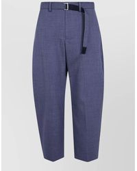 Sacai - Tailored Pants Belt Loops And Pockets - Lyst