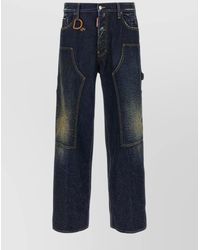 DSquared² - Denim Loose Carpenter Straight-Leg Jeans - Lyst