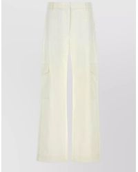GIMAGUAS - High-Rise Wide-Leg Cargo Trousers - Lyst