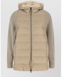 Brunello Cucinelli - Long Puffer Parka Coat - Lyst
