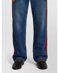 Gucci - Denim Low-Rise Wide-Leg Relaxed-Fit Jeans - Lyst