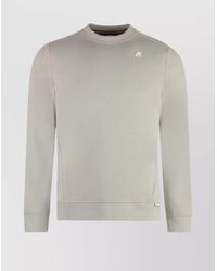 K-Way - Logo Cotton Sweatshirt - Lyst