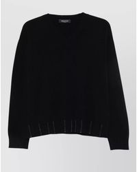 Fabiana Filippi - Silk Wool Cashmere Crewneck Sweatshirt - Lyst