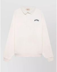 Autry - Polo Shirt Collared Design Nylon Silk Blend - Lyst