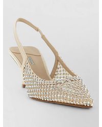 Le Silla - Gilda Slingback Sandals Embellished Design - Lyst